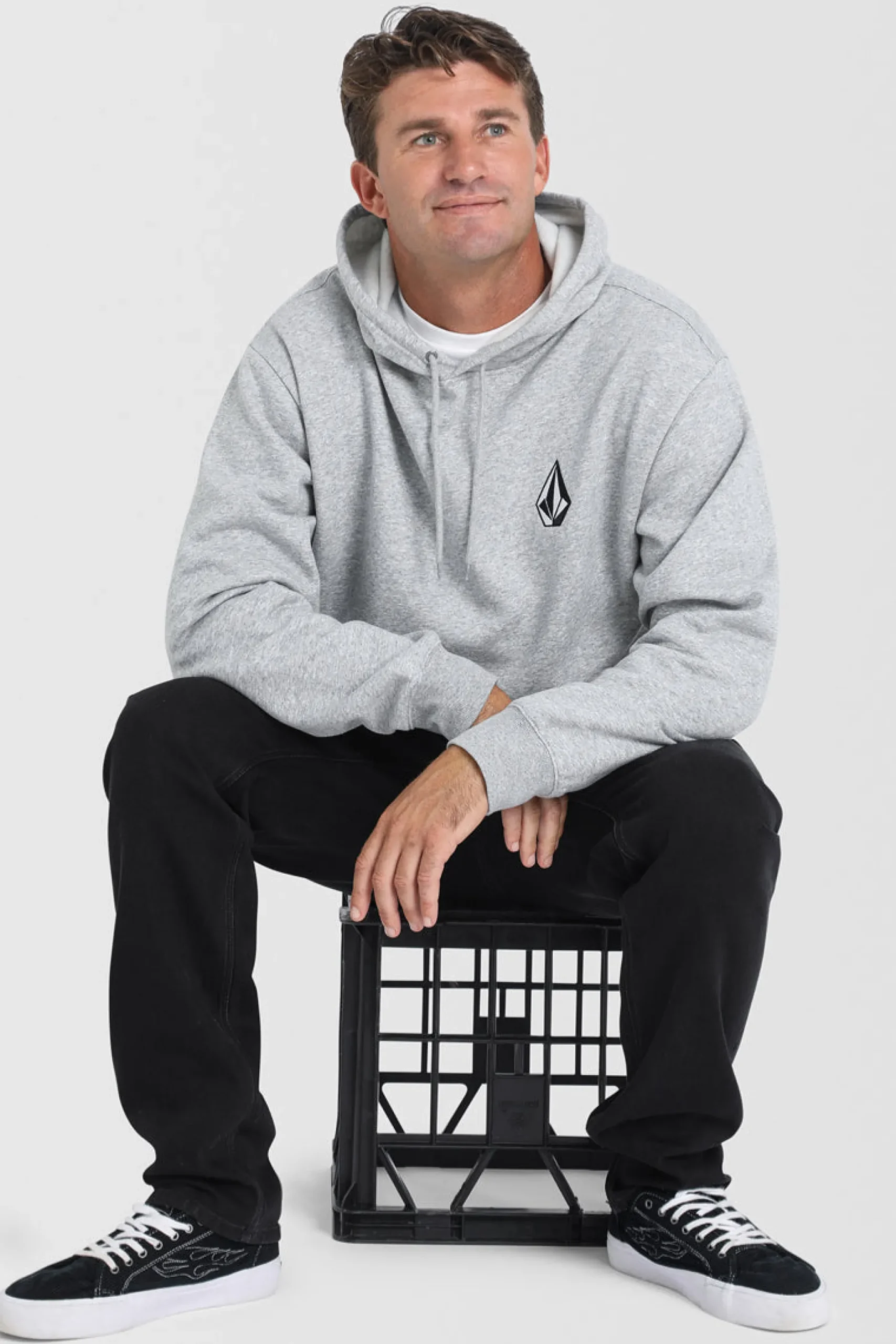 volcom_vologo_pullover_he_4.webp Sweaters & Knitwear-VOLCOM VOLOGO PULLOVER HEATHER GREY