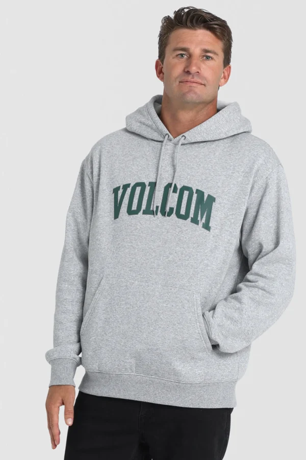 Sweaters & Knitwear-VOLCOM VOLSITY PULLOVER HEATHER GREY