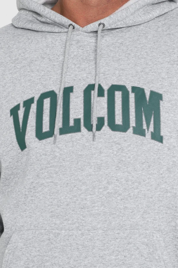Sweaters & Knitwear-VOLCOM VOLSITY PULLOVER HEATHER GREY