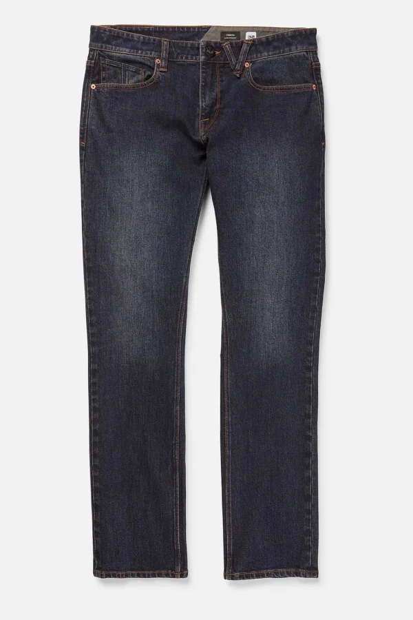 Denim-VOLCOM VORTA SLIM FIT JEAN - NEW VINTAGE BLUE