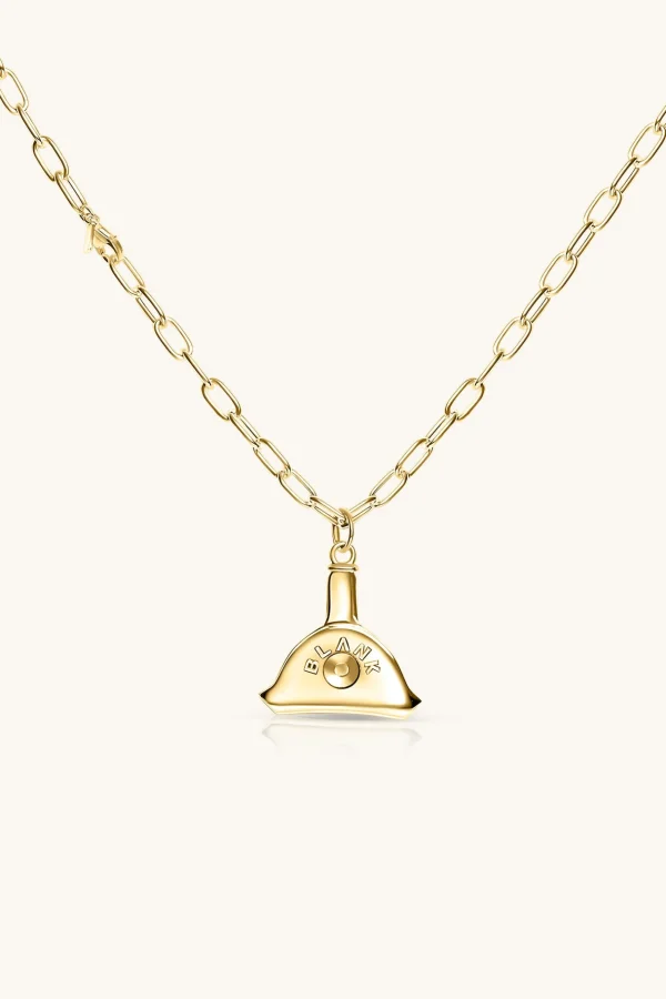 18Kt Gold Plated | Jewellery-BLANK SPACE. WHISTLE NECKLACE 18KT GOLD