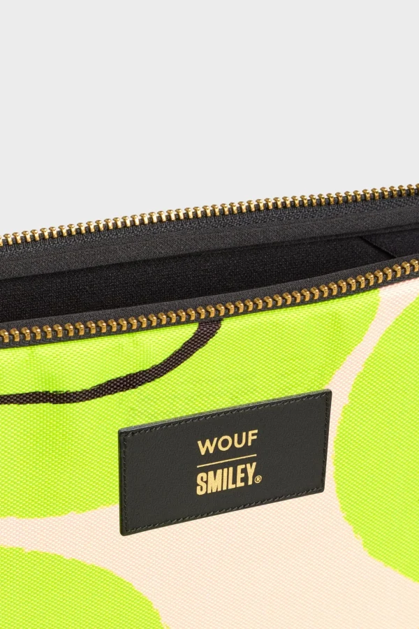 Books & Stationery-WOUF LAPTOP CASE - SMILEY