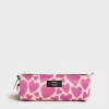 Books & Stationery-WOUF PENCIL CASE - PINK LOVE