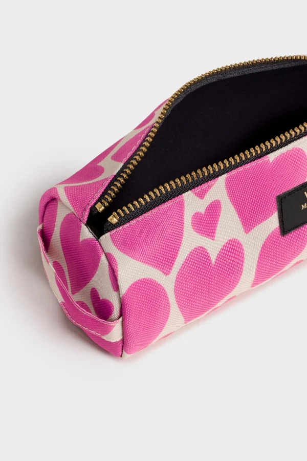 Books & Stationery-WOUF PENCIL CASE - PINK LOVE