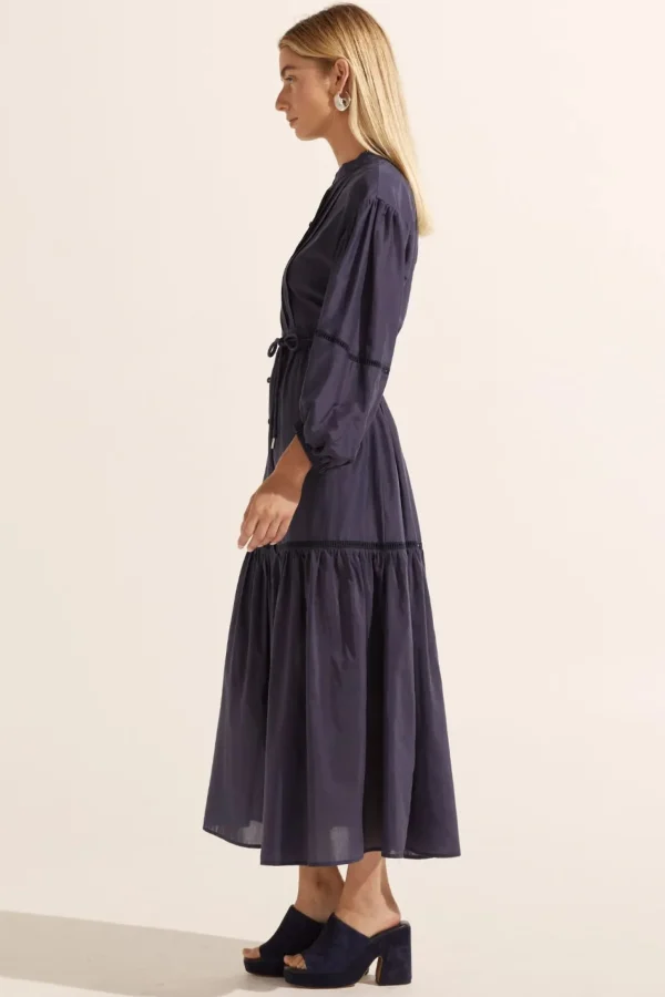 Dresses-ZOE KRATZMANN ALLURE DRESS INDIGO