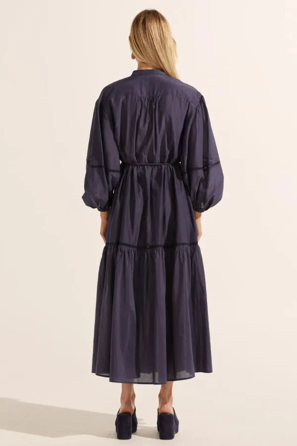 Dresses-ZOE KRATZMANN ALLURE DRESS INDIGO