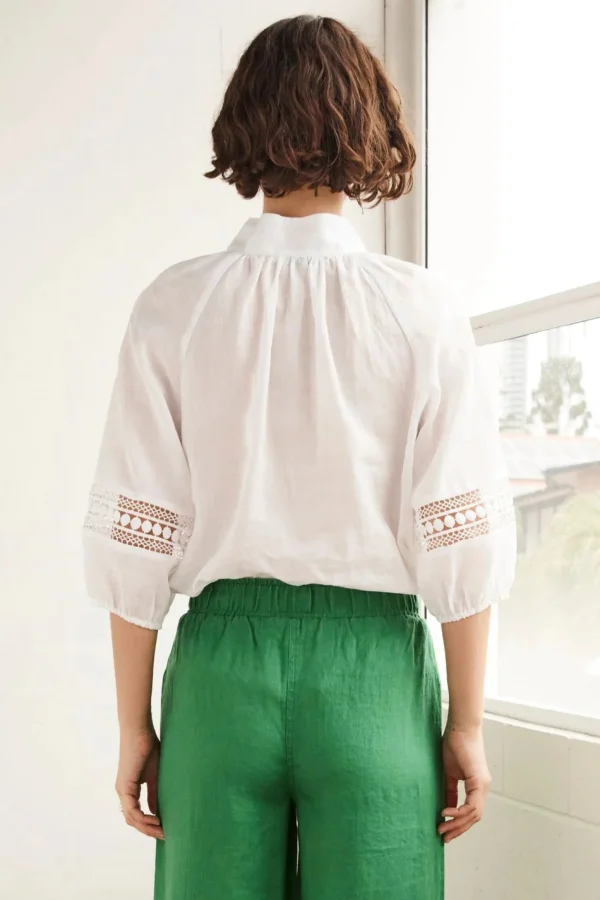 Shirts & Tops-ZOE KRATZMANN INVOKE TOP PORCELAIN