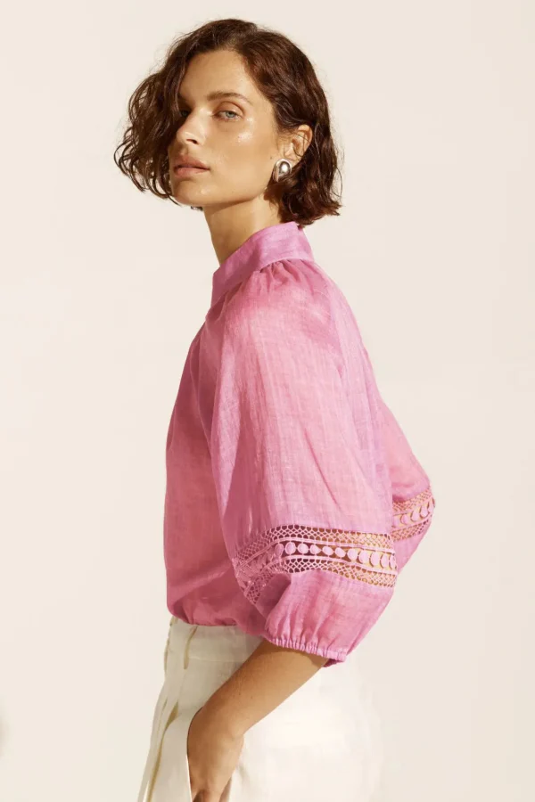 Shirts & Tops-ZOE KRATZMANN INVOKE TOP LOTUS